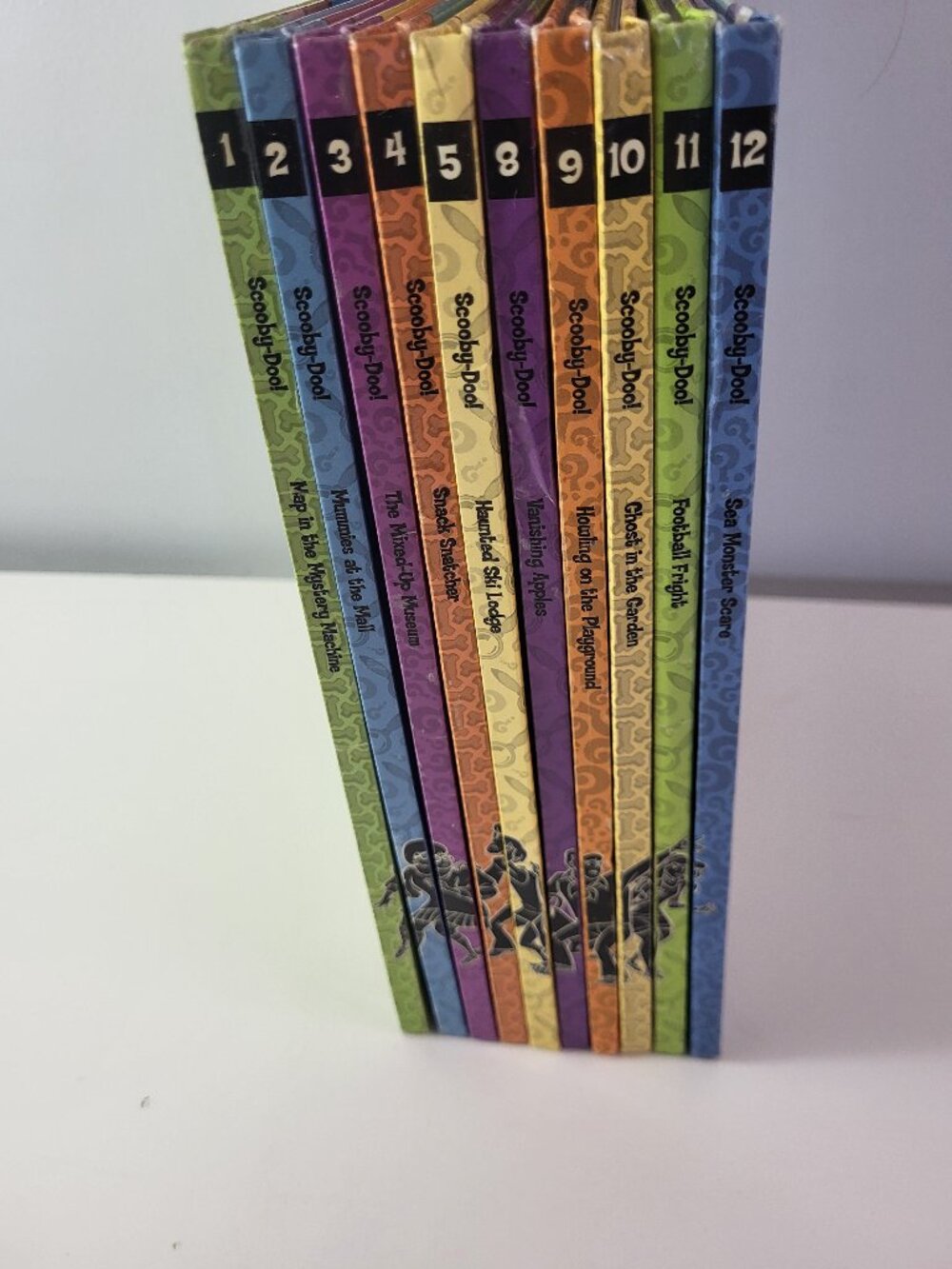 Lot of 10 Scooby-Doo! Mystery Chapter Books Set (Books #1-12 Missing 6 & 7)